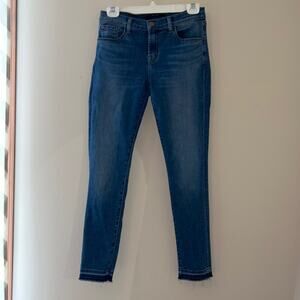 J Brand 811 Mid Rise Skinny in Delphi-Size 26